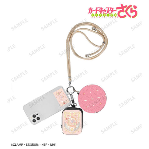 『カードキャプターさくら クリアカード編』鍵モチーフ 3連ショルダーポーチ